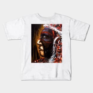 The warrior inside us all Kids T-Shirt